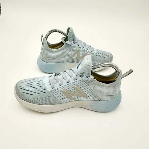 New Balance Women's Sky Blue Athletic Shoes - Picture 1 of 9
